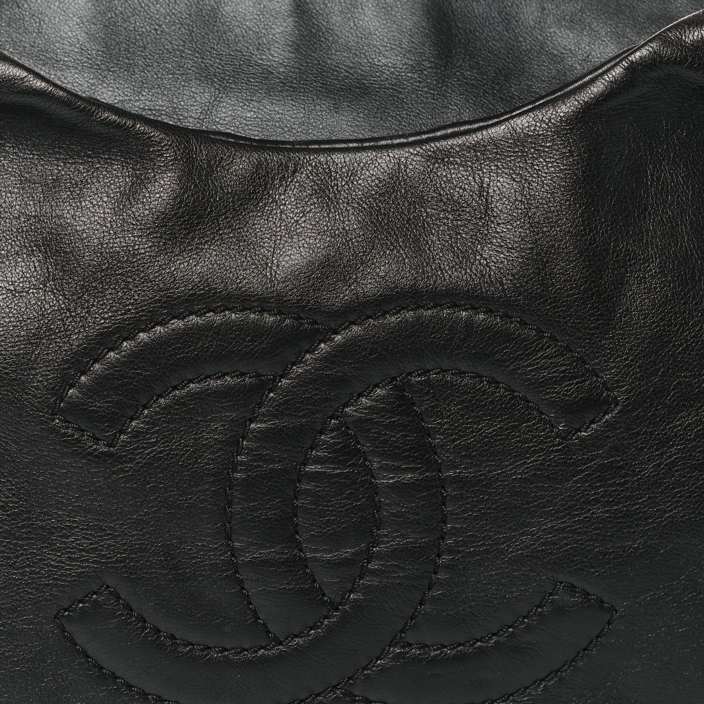 Calfskin Rodeo Drive Hobo Black