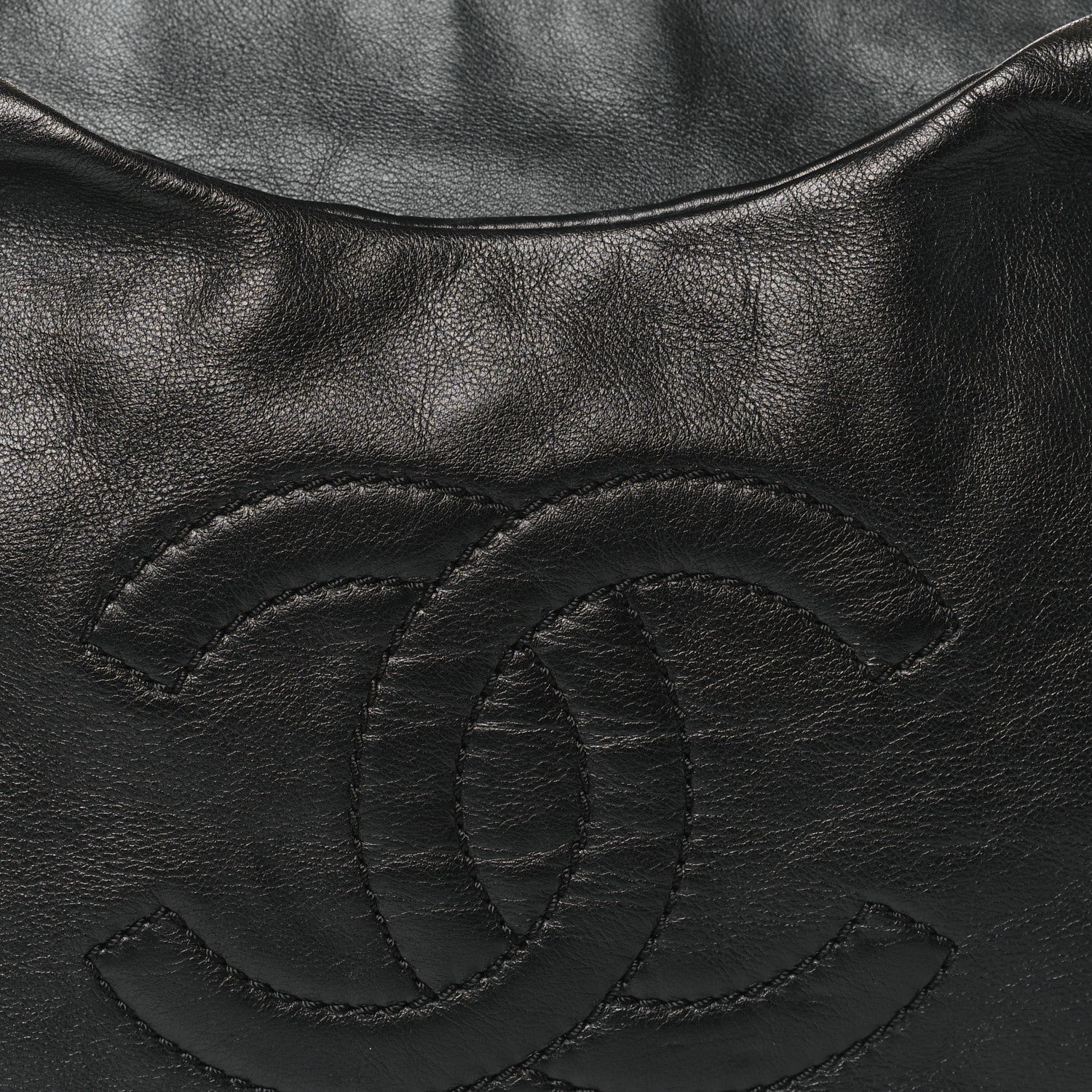 Chanel Calfskin Rodeo Drive Hobo Black 8 of 10