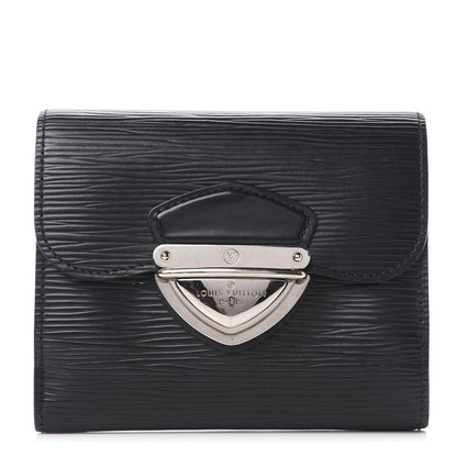 Louis Vuitton Electric Epi Joey Wallet Black 1 of 12