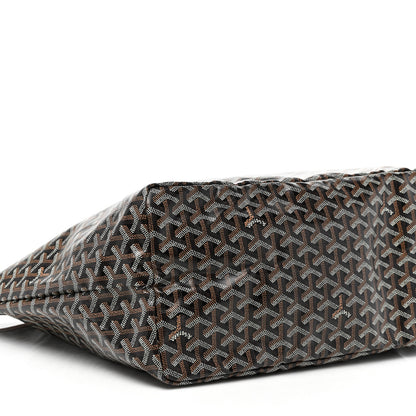 Goyard Goyardine Saint Louis GM Black Gold 9 of 10