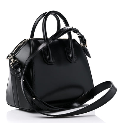 Givenchy Shiny Lord Calfskin Mini Antigona Black 3 of 10