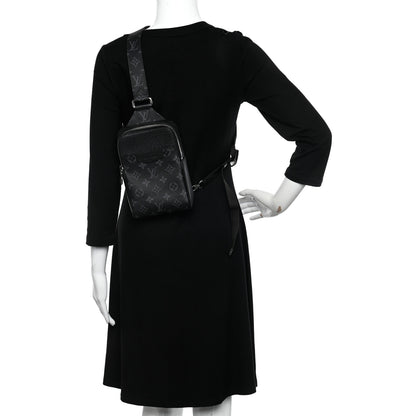 Louis Vuitton Taigarama Outdoor Slingbag Black 2 of 10