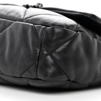 Chanel Lambskin Quilted Medium Chanel 19 Flap So Black 11 of 15