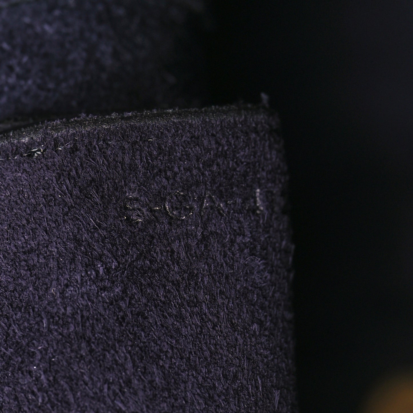 Grained Calfskin Mini Belt Bag Black