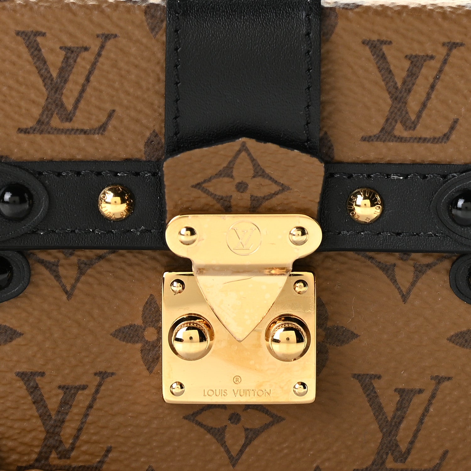 Louis Vuitton Reverse Monogram Essential Trunk Black 4 of 8