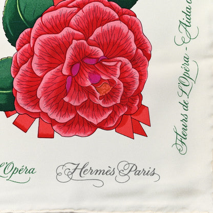Hermes Silk Fleurs De L'Opera Scarf 90 2 of 6
