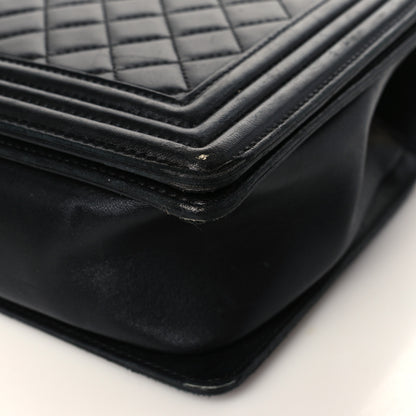 Chanel Lambskin Quilted New Medium Boy Flap Black 7 of 11