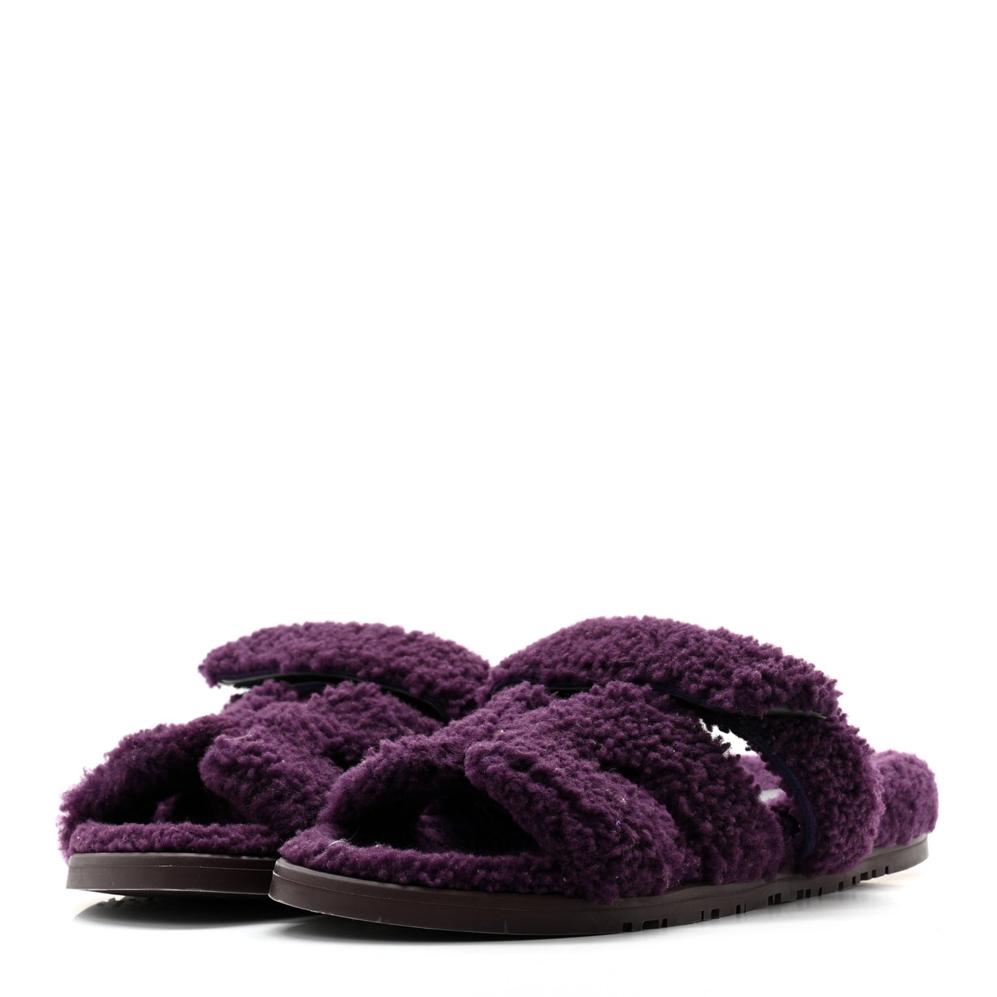 Woolskin Womens Chypre Sandals 37 Violet Fonce