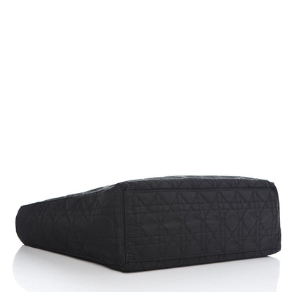 Christian Dior Nylon Cannage Large Lady Dior Black 3 of 8