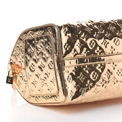 Louis Vuitton Monogram Miroir Speedy 35 Gold 8 of 9
