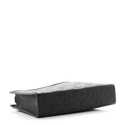 Louis Vuitton Calfskin Monogram Shadow Gaston Wearable Wallet 4 of 11