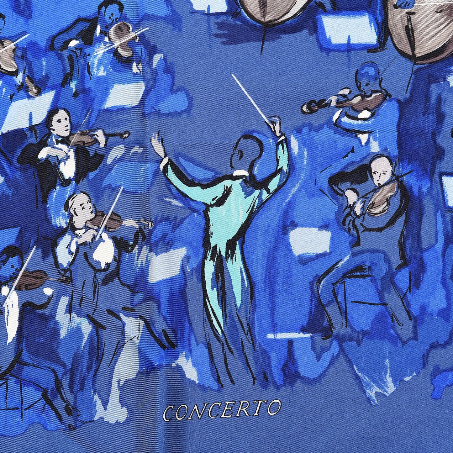 Silk Concerto Scarf 90