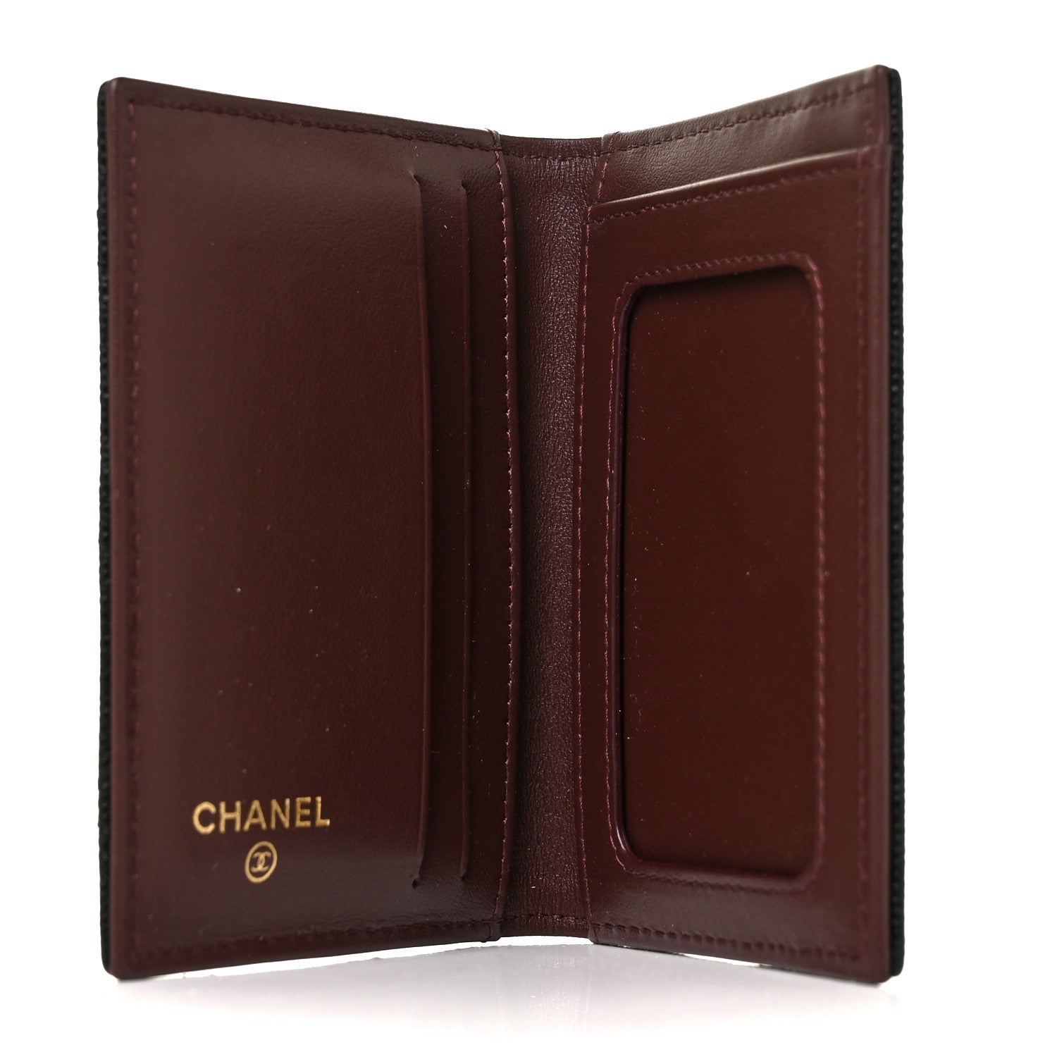 Chanel Caviar Quilted Card Holder Wallet Black 5 of 9