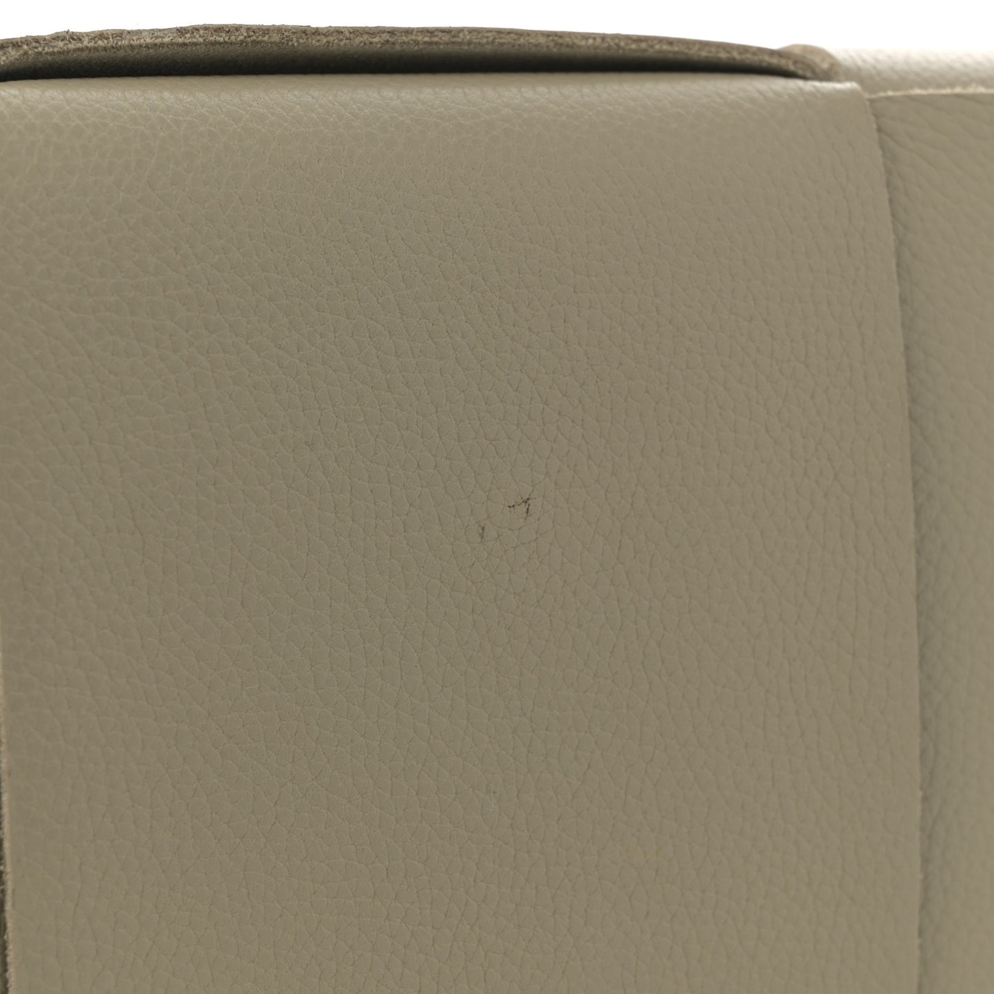 Grained Calfskin Intrecciato Small Arco Tote Taupe