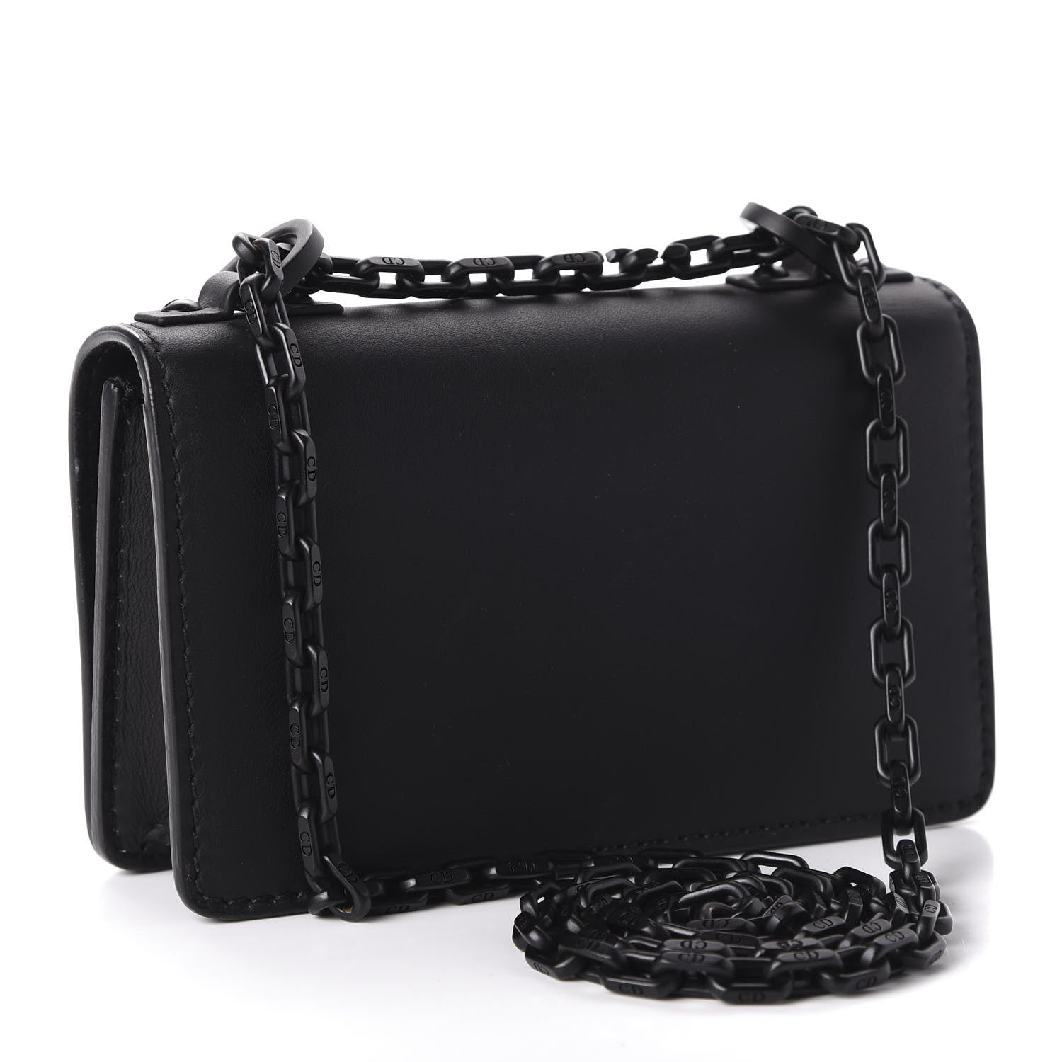 Christian Dior Ultra Matte Calfskin Mini J'Adior Chain Flap Bag Black 3 of 9