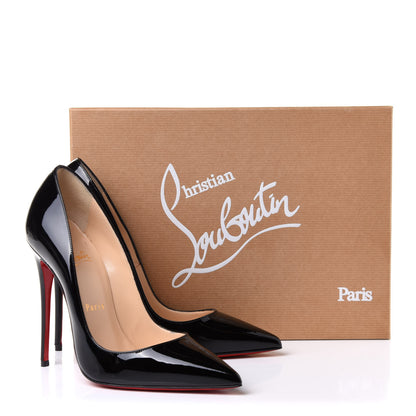 Christian Louboutin Patent So Kate 120 Pumps 37 Black 11 of 11