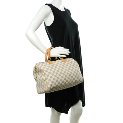 Louis Vuitton Damier Azur Speedy 30 2 of 7