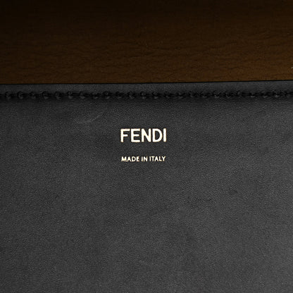 Fendi Vitello King Plexiglass Large Fendi Sunshine Shopper Tote Black 6 of 11
