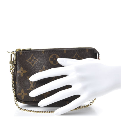 Louis Vuitton Monogram Mini Pochette Accessories 2 of 10