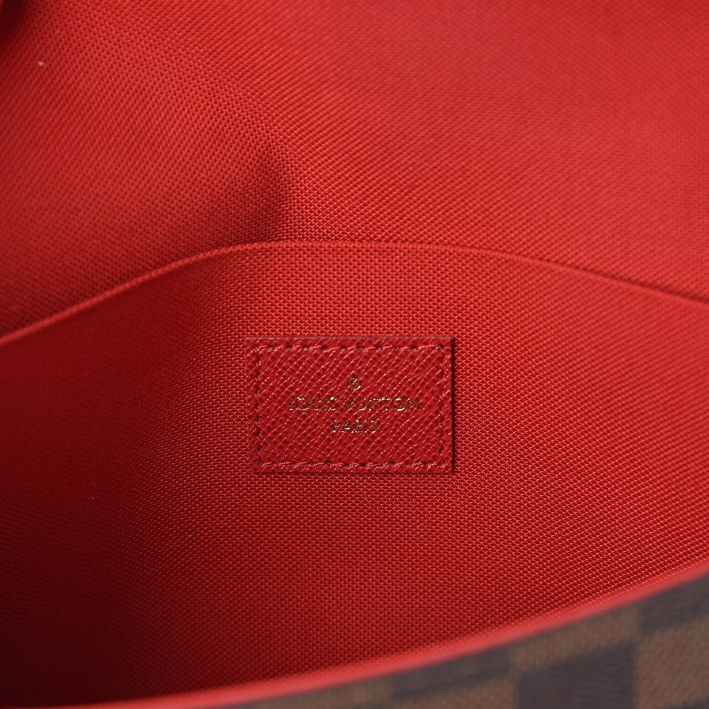 Damier Ebene Pochette Felicie Chain Wallet