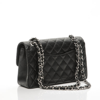 Chanel Caviar Quilted Small Double Flap Black 3 of 12