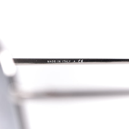 Chanel Aviator Metallic Pilot Sunglasses 4231 Silver 5 of 8