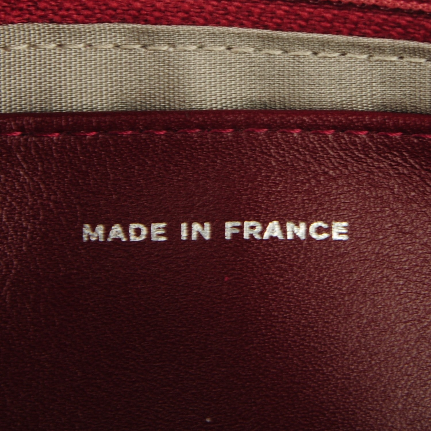 Chanel Caviar Half Moon Wallet On Chain WOC Dark Red 7 of 8