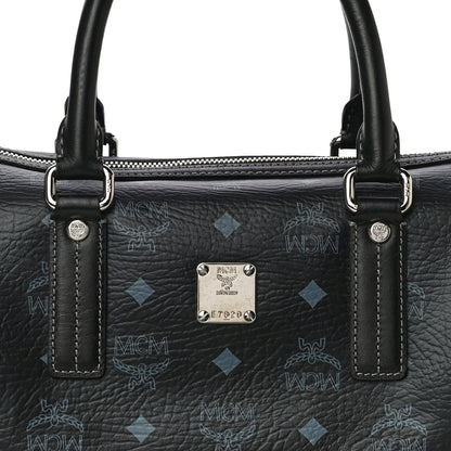 MCM Visetos Small Boston Bag Black 6 of 8