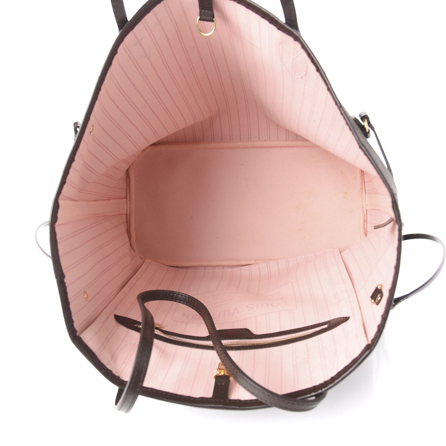 Damier Ebene Neo Neverfull MM Rose Ballerine