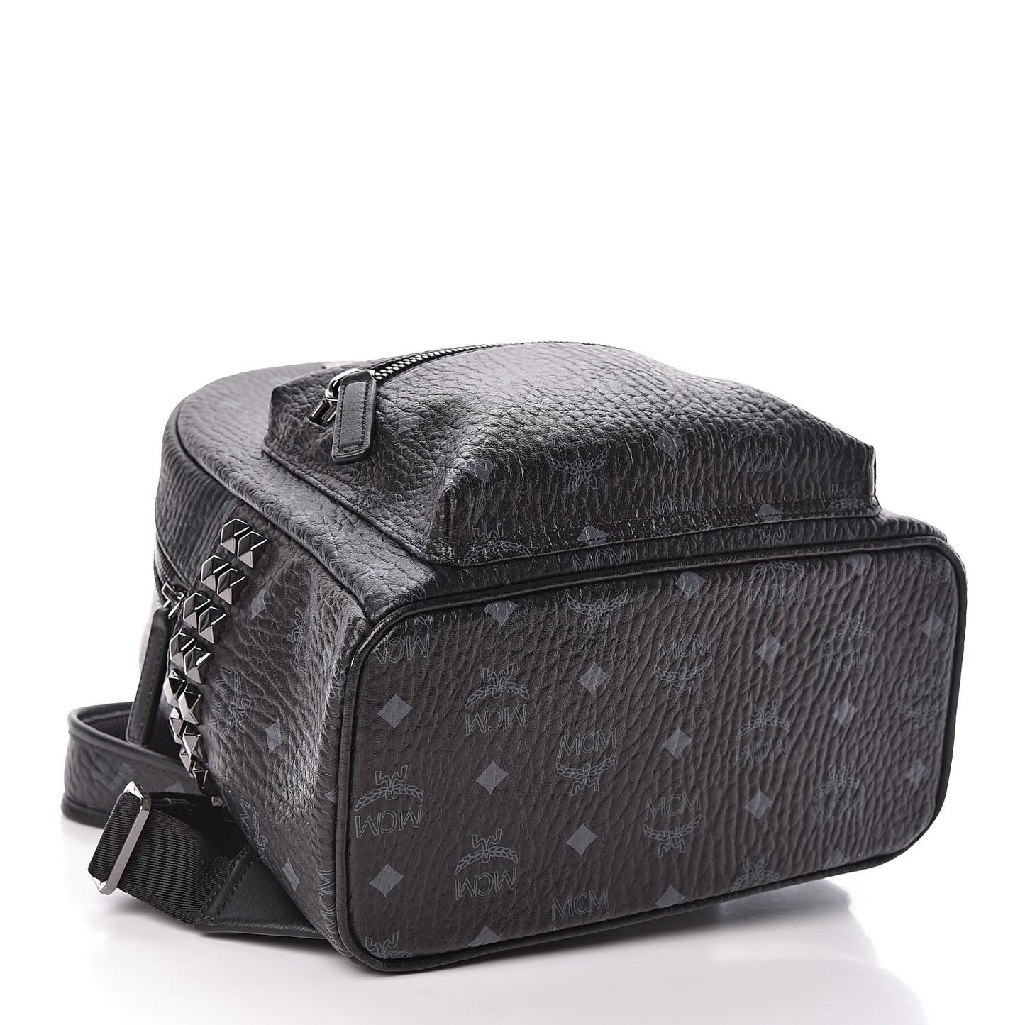 Visetos Small Side Stud Stark Backpack Black