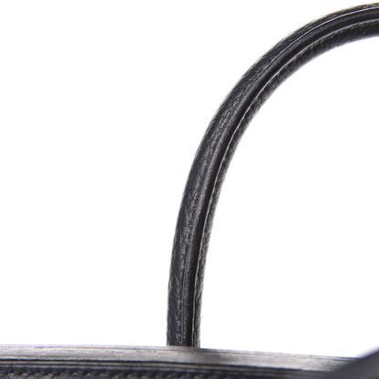 Hermes Taurillon Clemence HAC Birkin 32 Bleu Indigo 9 of 13
