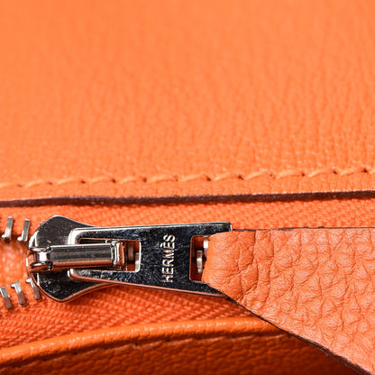 Hermes Togo Birkin 35 Orange 11 of 35