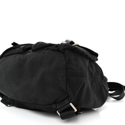 Prada Nylon Vela Medium Backpack Black 10 of 12