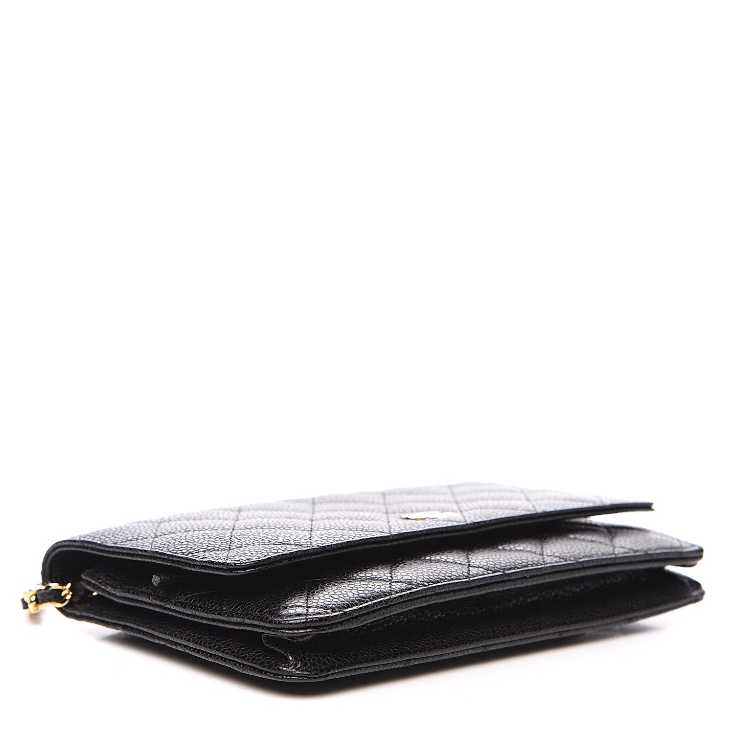 Chanel Caviar Quilted Wallet On Chain WOC Black 3 of 9