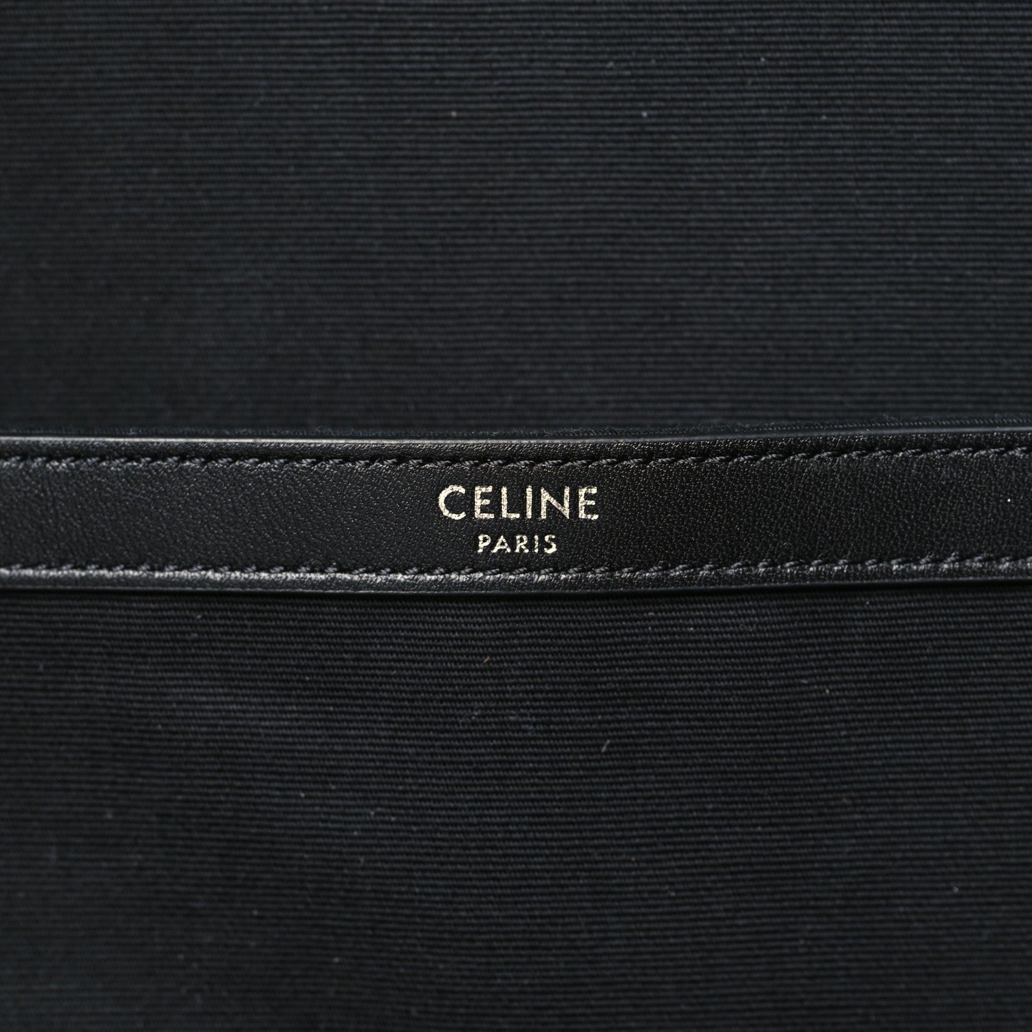 Celine Triomphe Canvas XL Calfskin Backpack Black 6 of 8