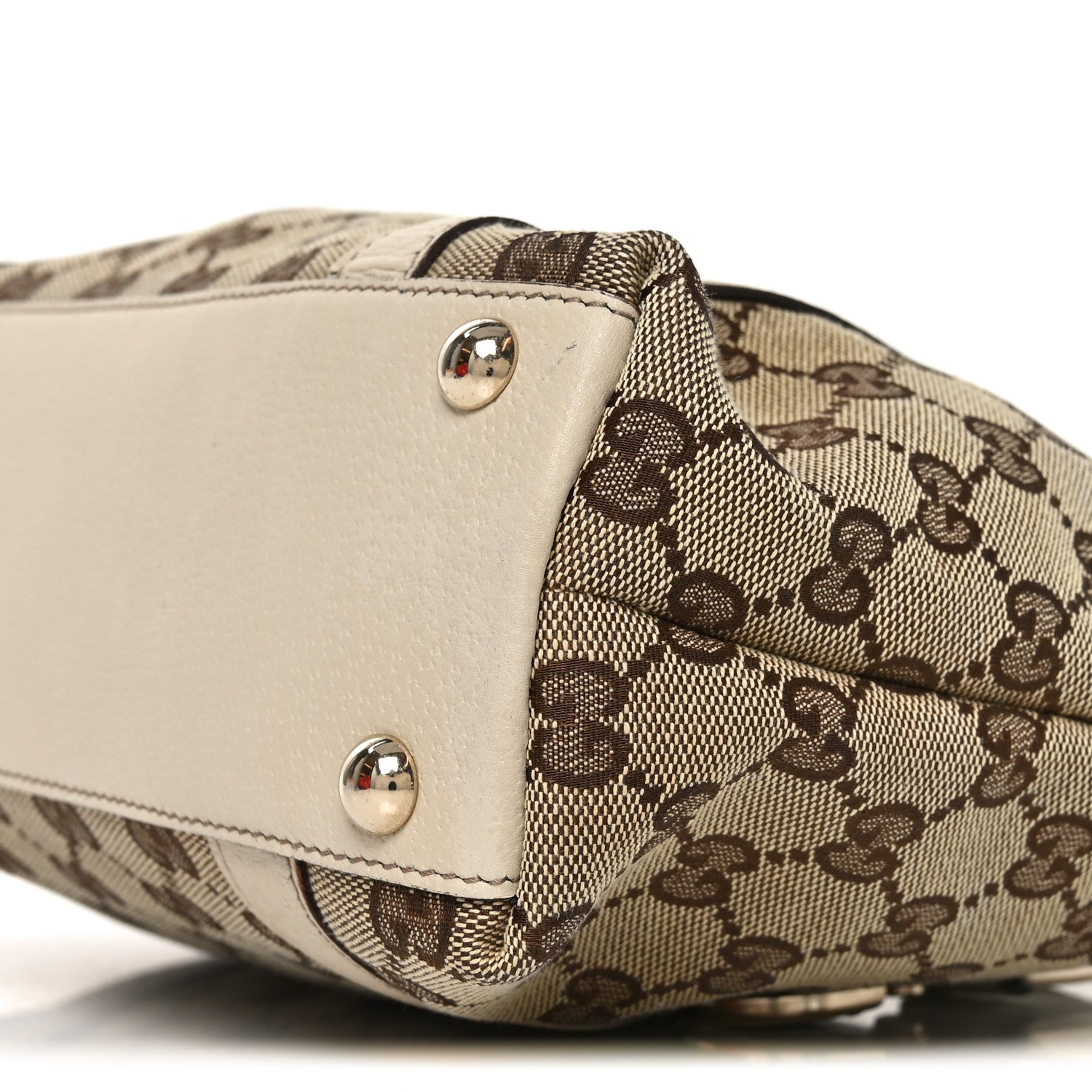 Gucci Monogram Small Abbey Tote Off White 10 of 10