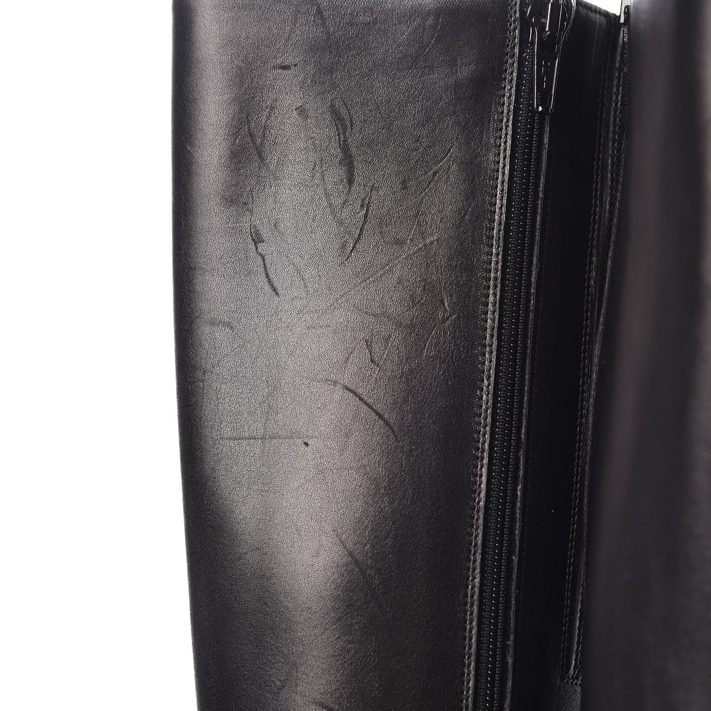 Calfskin Miss Tack Alta 100 Boots 37 Black