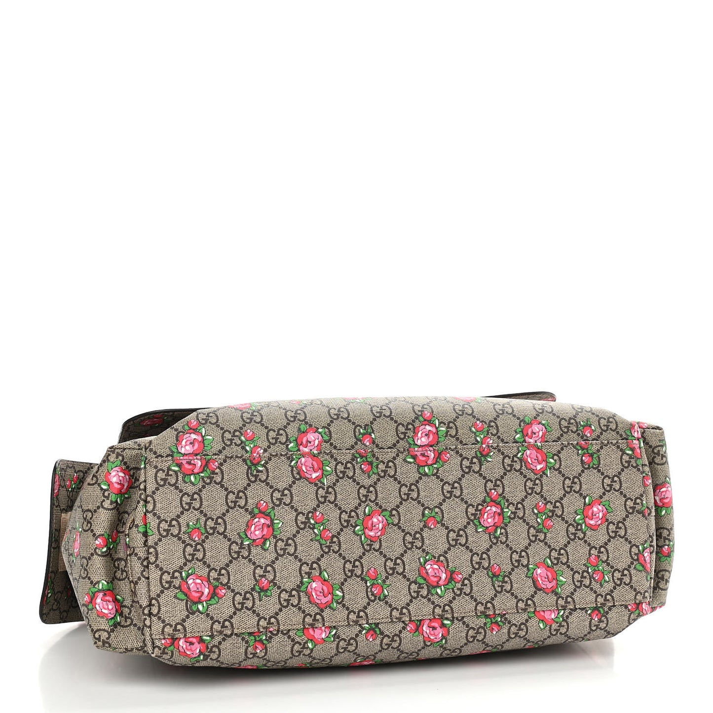 GG Supreme Monogram Rose Bud Diaper Bag Pink