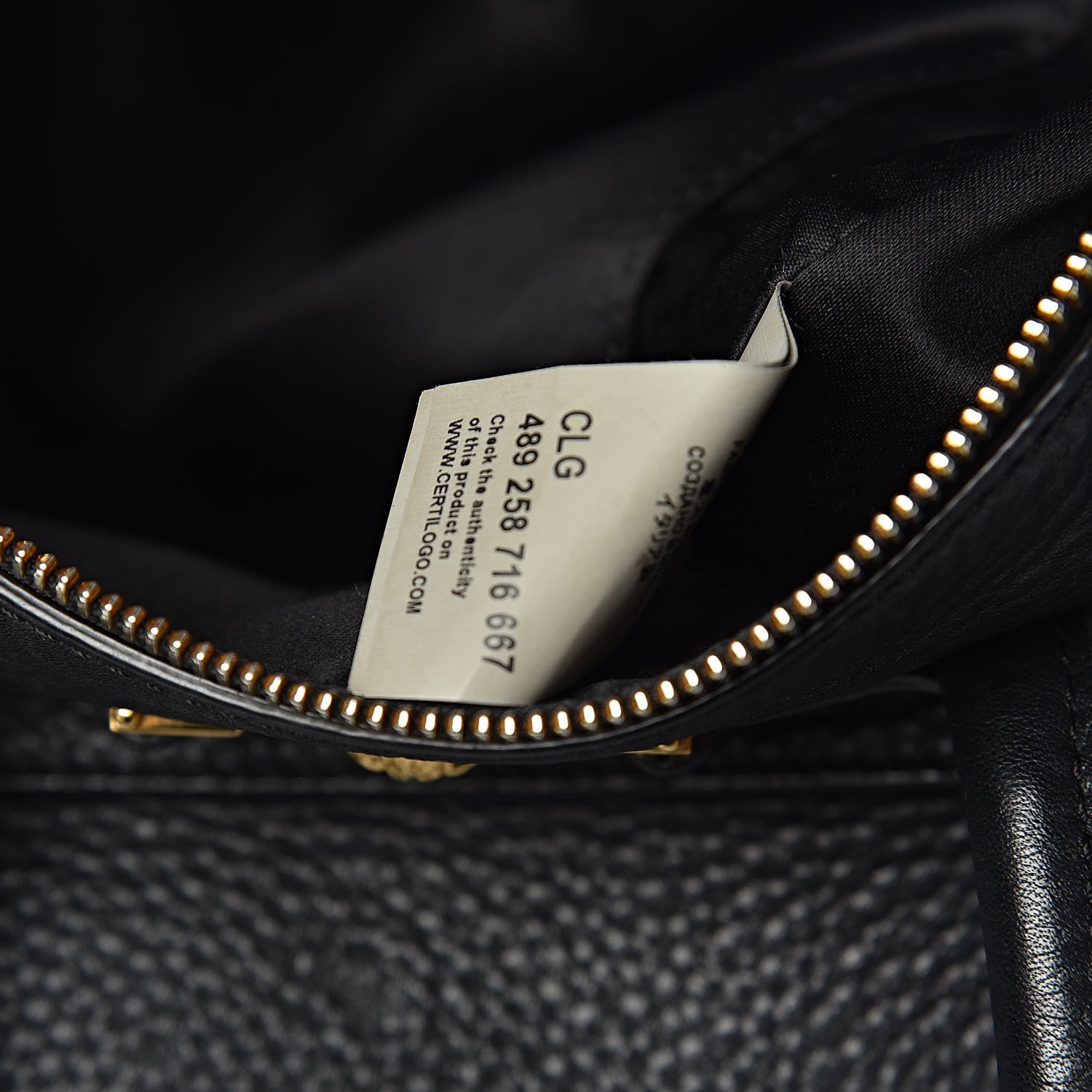 Versace Cervo Embossed Vitello Signature Duffle Bag Black 8 of 18