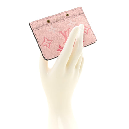 Louis Vuitton Empreinte Monogram Giant By The Pool Card Holder Bouton De Rose 2 of 8