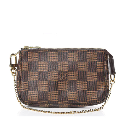 Louis Vuitton Damier Ebene Mini Pochette Accessories 1 of 7