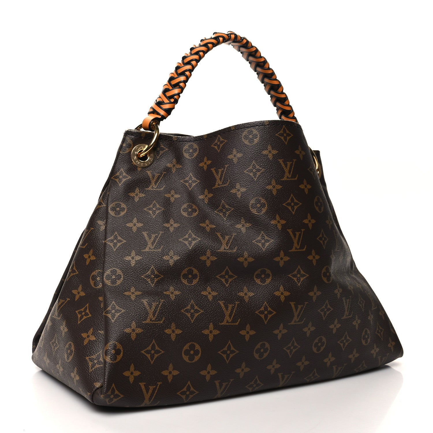 Louis Vuitton Monogram Braided Artsy MM Safran Imperial 3 of 13