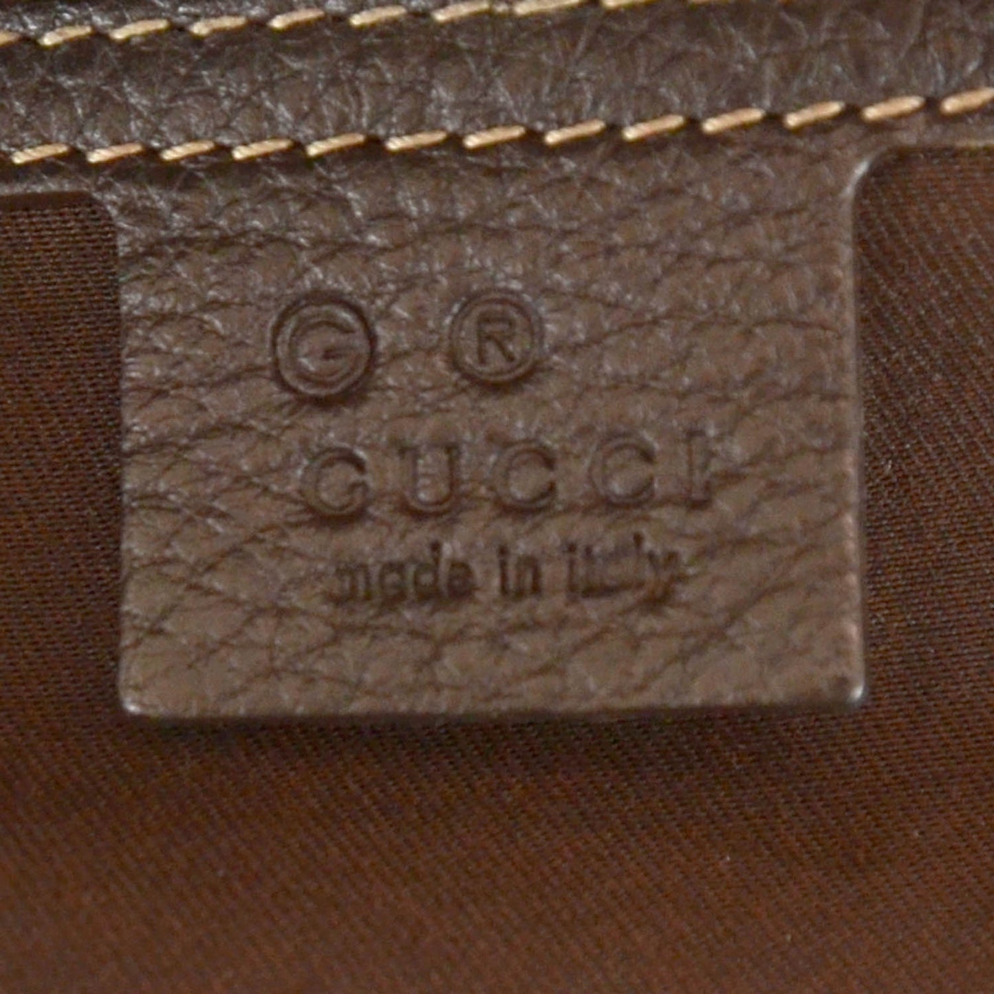 Crystal Monogram Large Joy Tote Beige Ebony Testa di Moro