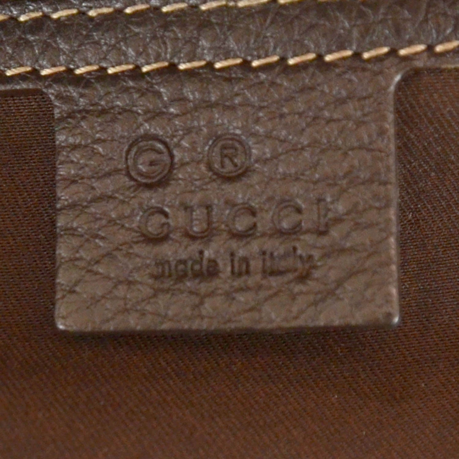 Gucci Crystal Monogram Large Joy Tote Beige Ebony Testa di Moro 5 of 8