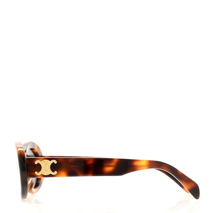 Celine Acetate Triomphe 01 Sunglasses CL 40194U Tortoise 3 of 7