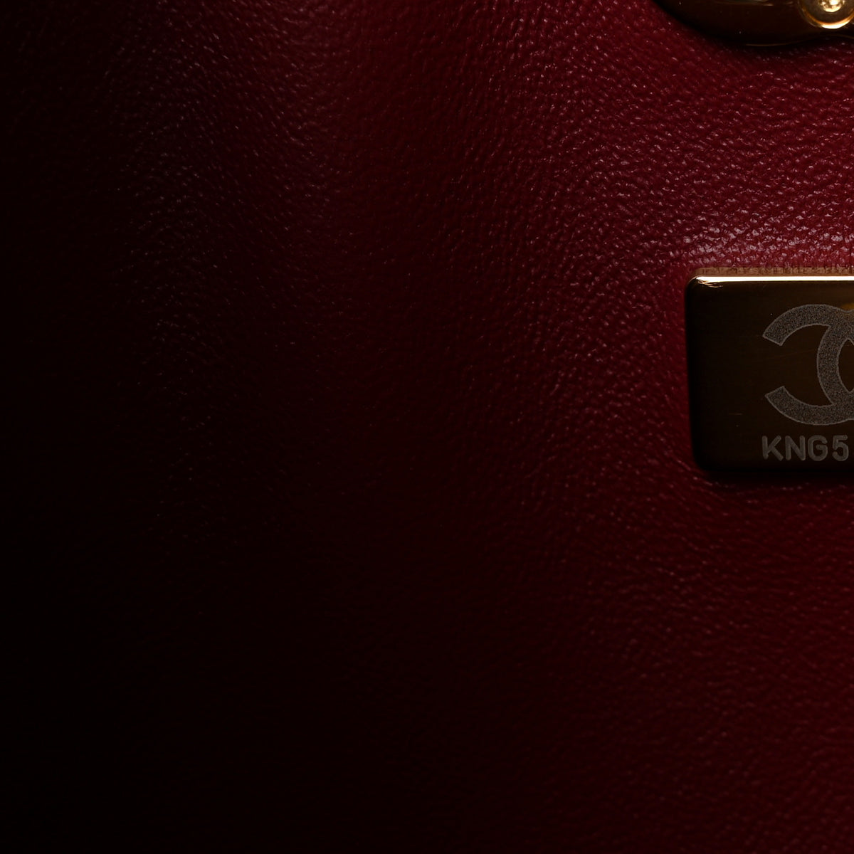 Chanel Calfskin Small Shopping Bag Black 7 of 10