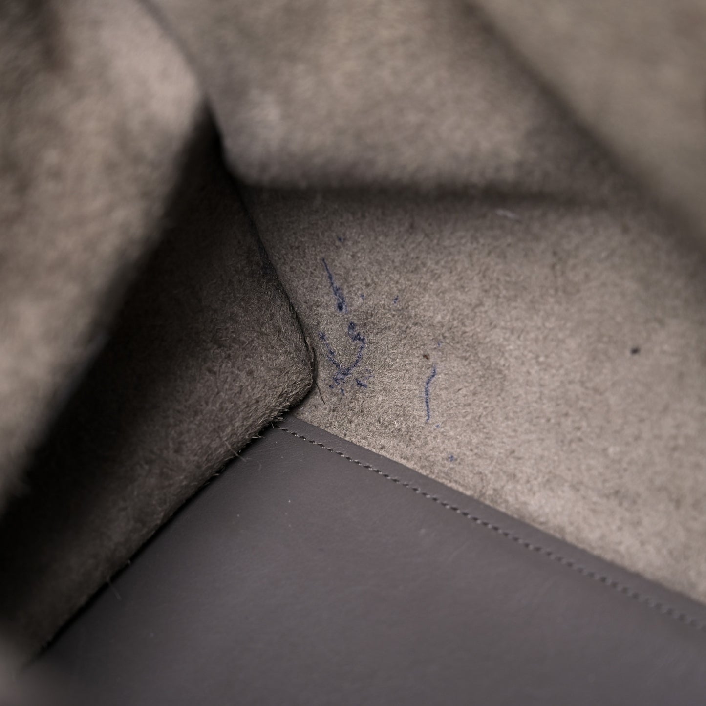 Smooth Calfskin Small Cabas Monogram Fog