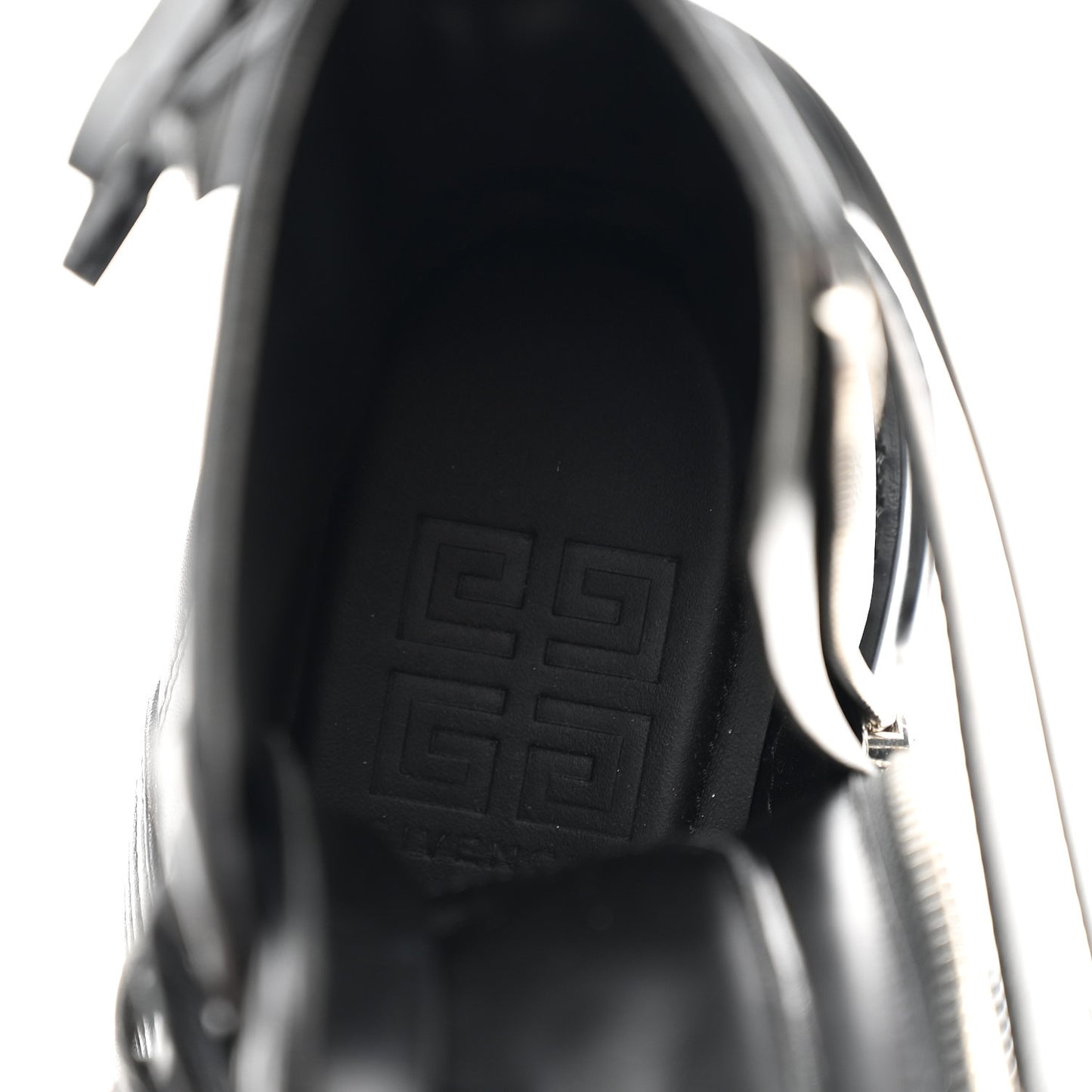 Calfskin Combat Boots 36 Black