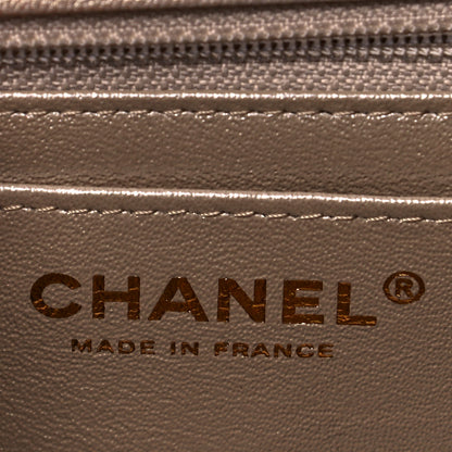 Chanel Metallic Goatskin Quilted Mini Rectangular Flap Gold 6 of 11