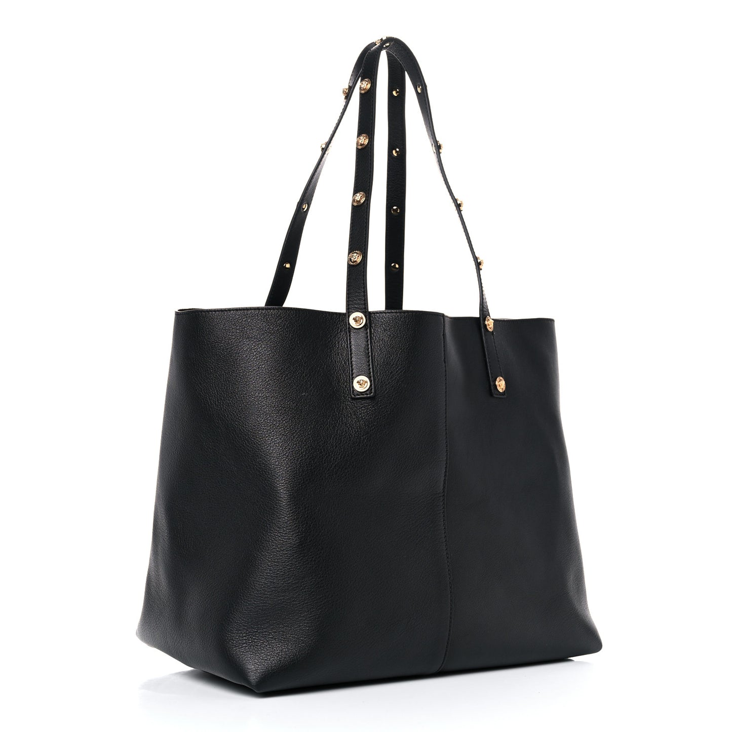 Calfskin Palazzo Tote Black